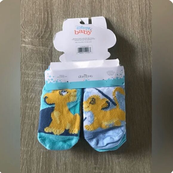 NEW … DISNEY BABY “Size: 12 - 24 Months” 6 Pairs Of Socks - Picture 2 of 3